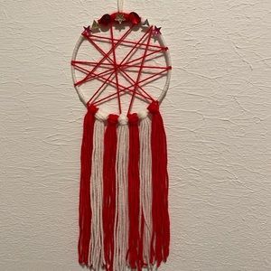 Red dream catcher